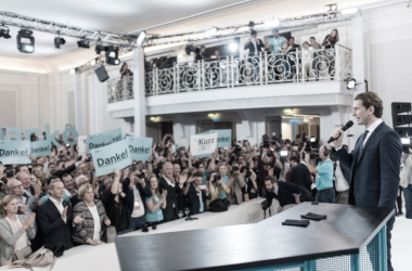 Sebastian Kurz, líder del ÖVP, consigue el primer puesto en las elecciones austriacas