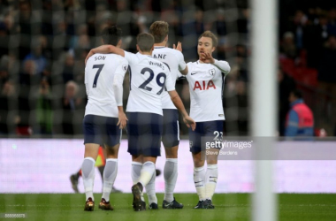 Tottenham Hotspur 5-1 Stoke City: Kane double completes Wembley rout for Spurs