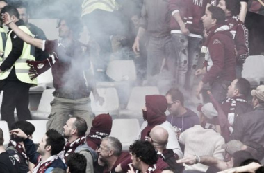 Derby di Torino, la Polizia: "Bomba lanciata dai tifosi della Juve"
