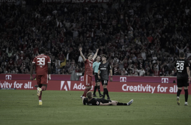 Manita bávara en el Allianz Arena