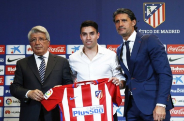 Gaitán: &quot;Espero estar a la altura del Atlético de Madrid&quot;