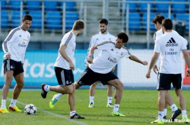 El Madrid trabajó, pensando ya en la Juventus