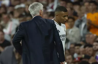 Ancelotti baraja opciones para el derbi ante la lesión de Kylian Mbappé