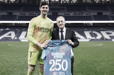 Un Courtois a las puertas del récord cumple 250 partidos