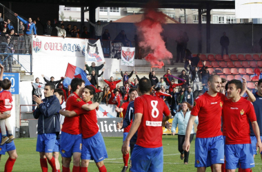 El Ourense saca petróleo a balón parado