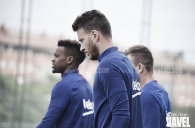 Semedo y Neto se ejercitan con normalidad antes de medirse al Getafe