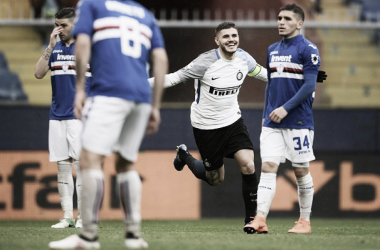 Icardi dá show e comanda goleada da Internazionale sobre Sampdoria