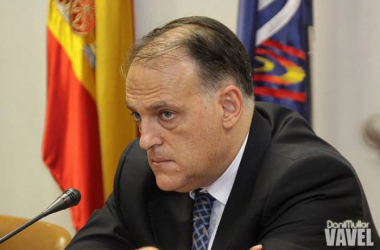 Javier Tebas: &quot;Lo importante para la Liga es que Madrid y Barça estén arriba&quot;