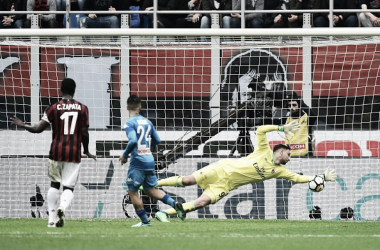 Donnarumma salva no fim, Milan e Napoli empatam e veem objetivos ficarem distantes