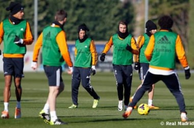 Bale, única ausencia en el primer entrenamiento de la semana