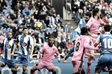 Deportivo - Levante: puntuaciones del Deportivo, jornada 21 de la Liga Santander