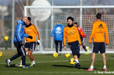 Último entrenamiento con notables ausencias