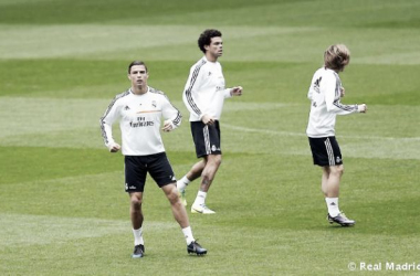 Cristiano entrenó con el grupo y apunta a la Real