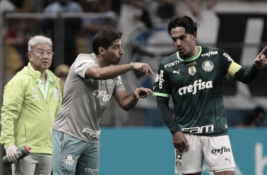 Abel Ferreira lamenta derrota para o Grêmio no Brasileirão: "A bola não queria entrar"