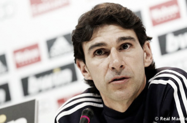 Karanka: &quot;Las charlas técnicas las da el mismo que ganó la Liga el año pasado&quot;