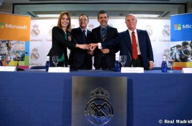 Microsoft y la Fundación RealMadrid se unen para el fomento de la educación