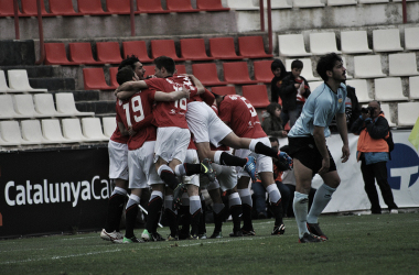 El Nàstic se coloca a dos puntos de los playoffs de ascenso tras ganar al Sant Andreu