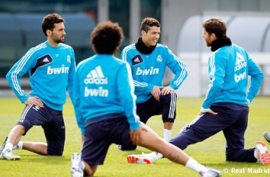 Último entrenamiento en Madrid y viaje a Estambul