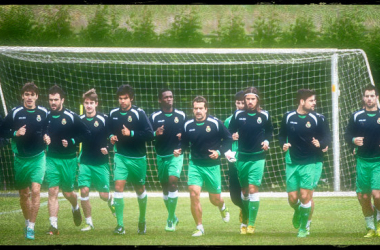 Menéndez cuenta con 4 bajas en el primer entrenamiento de la semana