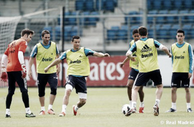 Último entrenamiento antes de recibir al Málaga