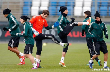 El Real Madrid, preparado para recibir al Dortmund