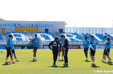 El Real Madrid vuelve al trabajo