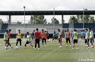 El Madrid ultimó la preparación de la final de Copa en Valdebebas