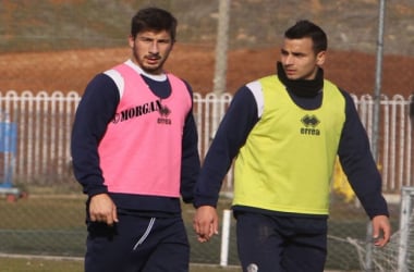 Faria y Aitor Pons se reincorporan a los entrenamientos del Salamanca