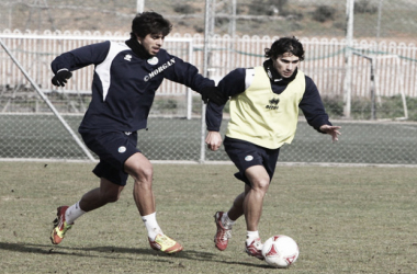 José Ángel no terminó el entrenamiento del Salamanca