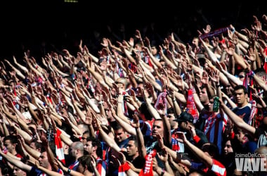 El Atlético de Madrid hace un llamamiento para entrar al Calderón media hora antes del derbi