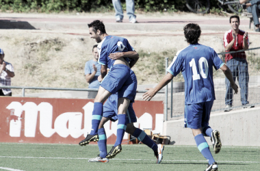 El Getafe B golpea cinco veces a un Sanse ahogado