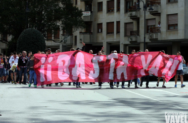 Manifestación contra la directiva