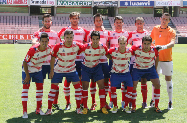 Los jugadores del Granada B confían en superar la eliminatoria en Córdoba