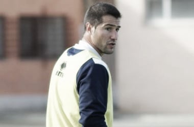 José Rodríguez no pudo entrenar con el grupo el viernes