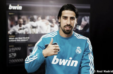 Khedira, embajador del fútbol alemán en 2013