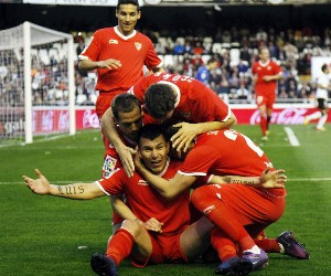 El Sevilla se reafirma en Mestalla