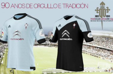 El Celta presenta las camisetas oficiales para la temporada 2013/2014