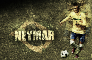 Neymar y su primer escaparate mundial