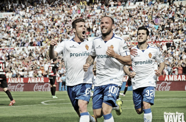 R.Zaragoza 3-0  Rayo Vallecano: el Zaragoza vuelve a creer en sí mismo