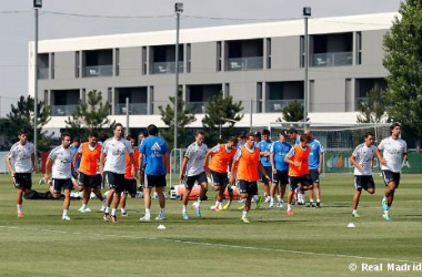 Illarramendi, el gran ausente en la segunda sesión de entrenamiento