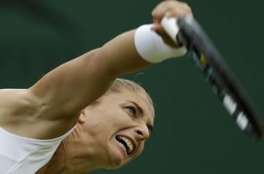 Sara Errani si sveglia tardi, il suo Wimbledon è già finito