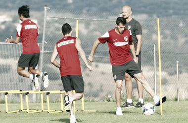 Seis colchoneros continuaron con su preparación