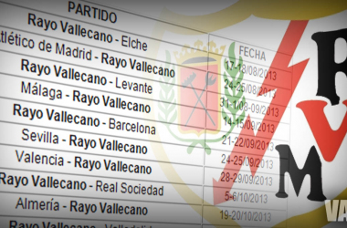 El Rayo Vallecano comenzará la Liga ante el Elche CF