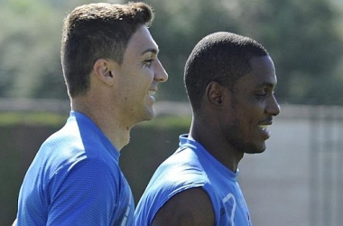 Ighalo y Siqueira, en la convocatoria del partido frente a Osasuna