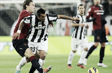 Juventus se enfrenta Cagliari y mostrará su Scudetto ante su publico