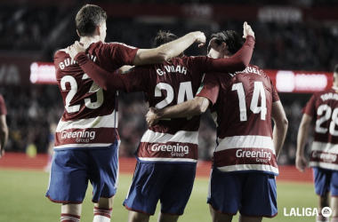Granada CF - Getafe: puntuaciones del Granada CF, jornada 13 de la Liga EA Sports