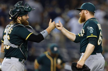 Oakland A’s Split Two Against  New York Mets