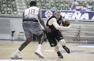 Quentin Serron, baja para la Euskal Kopa por un esguince en el ligamento lateral externo del tobillo