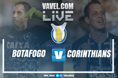 Resultado Botafogo x Corinthians no Brasileirão 2017 (2-1)