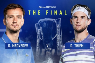 ATP Finals Londra: La finale è Thiem-Medvedev